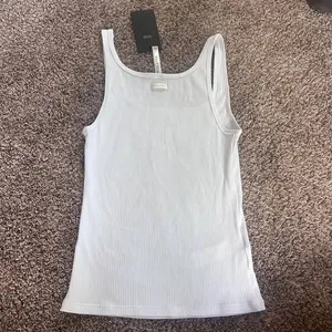 Fabletics NWT white cotton tank thumbnail 2