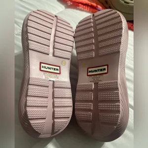 Hunter Light Pink Slide Clogs thumbnail 8
