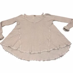 Free People Moonshine Waffle Knit Sweater thumbnail 5