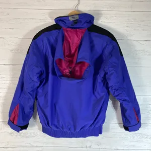 Vintage Slalom Sports Insulated Snow / Ski Jacket Women's Size 8 Waterproof thumbnail 2