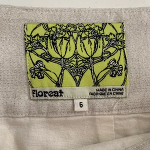 Anthropologie EUC Floreat Embroidered Embellished Pencil Skirt thumbnail 2