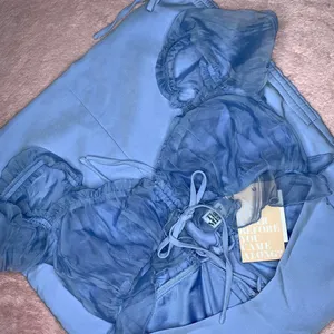 Tiger Mist Blue Cut Out Dress thumbnail 6