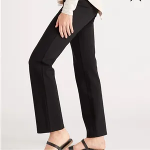 New Quince Ultra Stretch Ponte Straight Leg Pants Women’s extra small‎ XS Black thumbnail 4