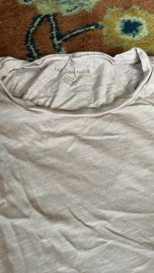American Eagle Long Sleeve Tissue This Cotton T thumbnail 4