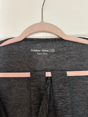 Outdoor Voices Wrap Top Long Sleeve thumbnail 3