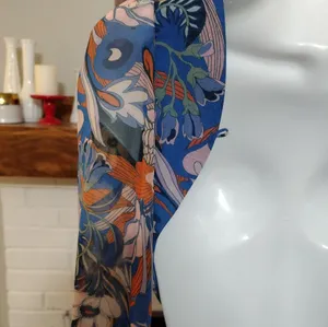 Gianni Bini NEW* Lillian Floral Blue Maxi Dress thumbnail 5