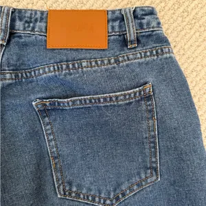 Women's Blue Wide-Leg Jeans thumbnail 4