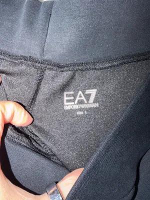 EA7 Emporio Armani Black Logo Sweatpants Joggers Size Size Large thumbnail 10