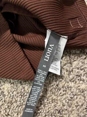 Vuori Rib Cropped Tank Top size XS thumbnail 3