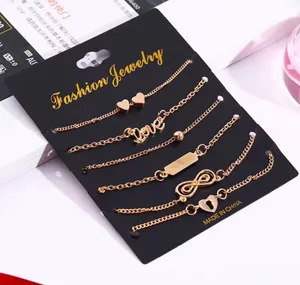 Six piece anklet set thumbnail 1
