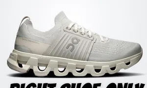 On Cloudswift Grey Running Shoe Womens 10.5 Helion CloudTec Sneaker Right Only* thumbnail 1
