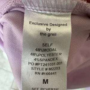 The Greii Sweatshirt Women’s Med Purple Baggy Boxy Oversized Minimalist Pastel thumbnail 4