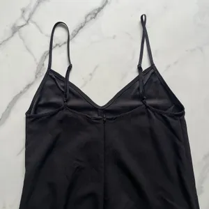 Anthropologie Hutch Mega Wide Leg Jumpsuit Black Size Small Spaghetti Strap thumbnail 8