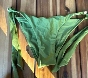 Hunkemoller Green Bikini Bottom Size XS thumbnail 1