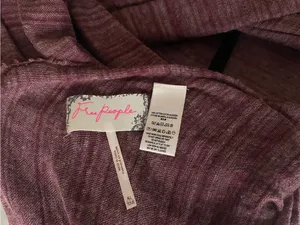 Free People NWOT 100% Cotton Oversized Slouch thumbnail 8