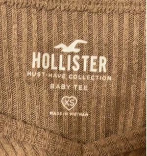 Hollister Brown Cinched Baby Tee thumbnail 3