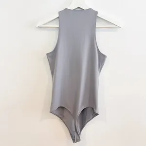 Abercrombie Sleeveless High‎ Neck Seamless Soft AF Bodysuit Casual Summer Small thumbnail 5