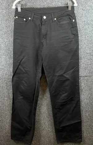 Polo Ralph Lauren Saturday‎ Jeans Womens Black Denim Straight Leg 4x31 thumbnail 1