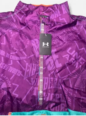 Under Armour Be Seen Black Culture Track Jacket XL NWT thumbnail 2
