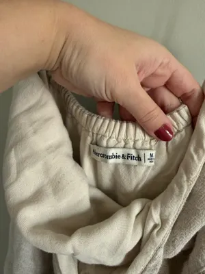 Linen Abercrombie & Fitch halter dress thumbnail 4