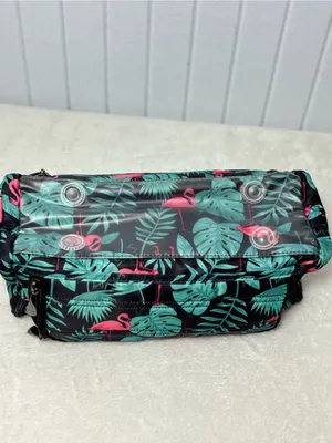 Lug Rare Black Flamingo Trolley‎ Cosmetic Travel Case thumbnail 3