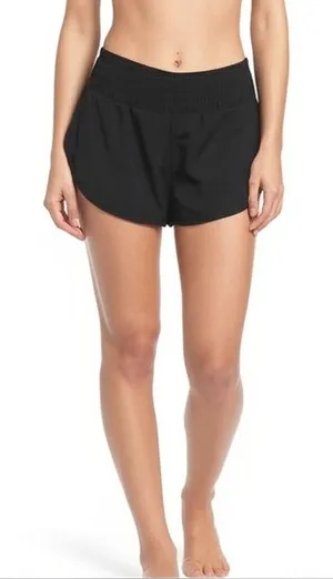 Womens‎ Shorts Black Size Small Athletic Elastic Waistband Sporty Casual thumbnail 1