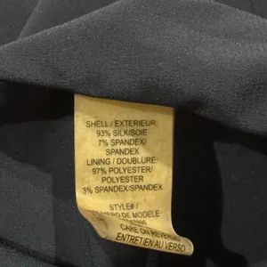 Alice + Olivia Blue Silk Mini Open Back Swing Dress Women’s Small thumbnail 3