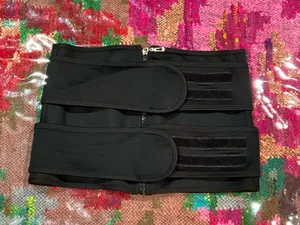 Black waist trainer with zipper Size M thumbnail 1