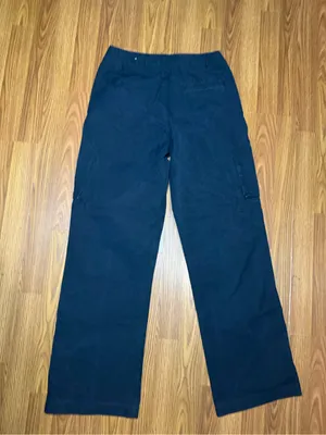 Jordan Essentials Chicago Pants High Rise Cargo Utility Black Small thumbnail 4