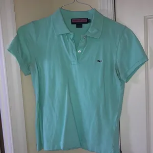 Vineyard vines seafoam light blue polo thumbnail 1