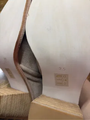 Jeffrey Campbell Tan‎ Rosee Heeled Ankle Boots Size 9.5 thumbnail 8