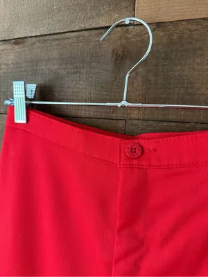 Vintage Levi’s Womenswear Red High Waist Trousers Deadstock 70s Pants thumbnail 5