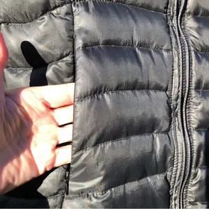 CB Sports Black Down Puffer Long Packable coat/Jacket S thumbnail 3
