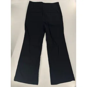 Anthropologie Maeve The Naomi Pants Sz 12 Black High Rise Wide Leg Utility thumbnail 11