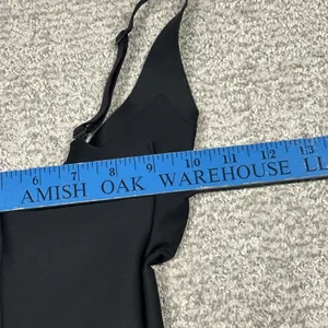Skims Unlined Plunge Thong Bodysuit Womens XS Onyx Black New Adjustable Straps thumbnail 7
