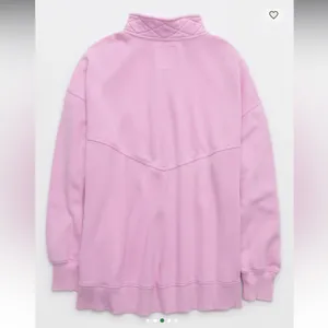 Aerie Pink Oh Zip! Sweatshirt NWT Size XL thumbnail 4