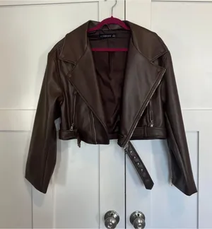 Princess Polly Leather Jacket thumbnail 10