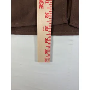 Cider Brown Front Slit Maxi Skirt High Waisted Brown Size Small Quiet Luxury thumbnail 5