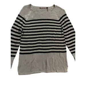 525 America black & light brown‎ knit sweater sz small thumbnail 6