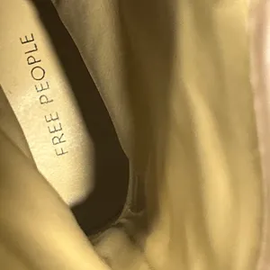 Free People Pitchfork Point Shearling Boots - Almond Butter Shearling - Size 6 thumbnail 8