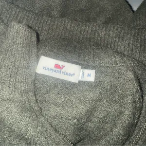 Vineyard Vines Sweater Alpaca Blend Pullover Zipper Neck Poncho Size Medium thumbnail 8