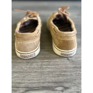 Sperry Top-Sider‎ Boat Shoes Women's 7M Gold Metallic Leather Loafers thumbnail 4