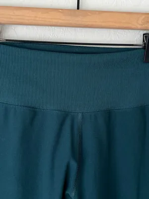 Lululemon Alo yoga High-Waist Alosoft Lounge Leggings midnight green large ribbed waist thumbnail 12
