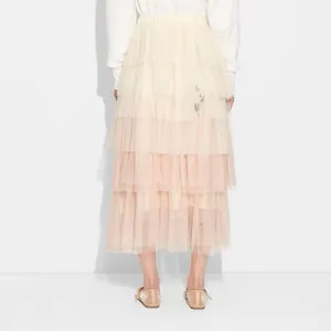 Adult nwt Wicked Tulle Graphic Skirt - Blush thumbnail 2