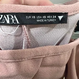 Zara Off-The-Shoulder Bodycon Midi Dress Powder Pink XS Party Cocktail Formal thumbnail 10