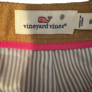 Vineyard Vines Beige Wool Blend Lined Mini Skirt With Pockets Women Sz 8 thumbnail 9