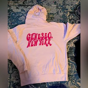 SUNY Geneseo hoodie Pink Size L thumbnail 2