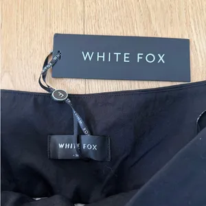 White Fox Mini Bubble Skort Size M in Off White Black thumbnail 2