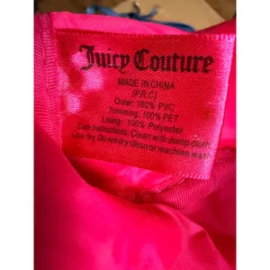 Juicy Couture Hot Pink Sequin Mini Backpack Gold Hug‎ Me Heart Charm 12x12 Bag thumbnail 7