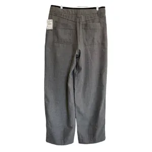 Democracy Clothing Curve Equality Straight Leg Pants‎ Grey Heather Drawstring 12 thumbnail 8